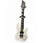 Used Glarrry Burning Fire Arctic White Solid Body Electric Guitar thumbnail
