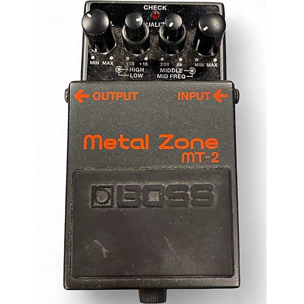 Used BOSS MT-2 Effect Pedal