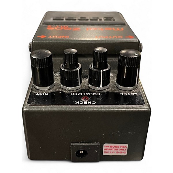 Used BOSS MT-2 Effect Pedal
