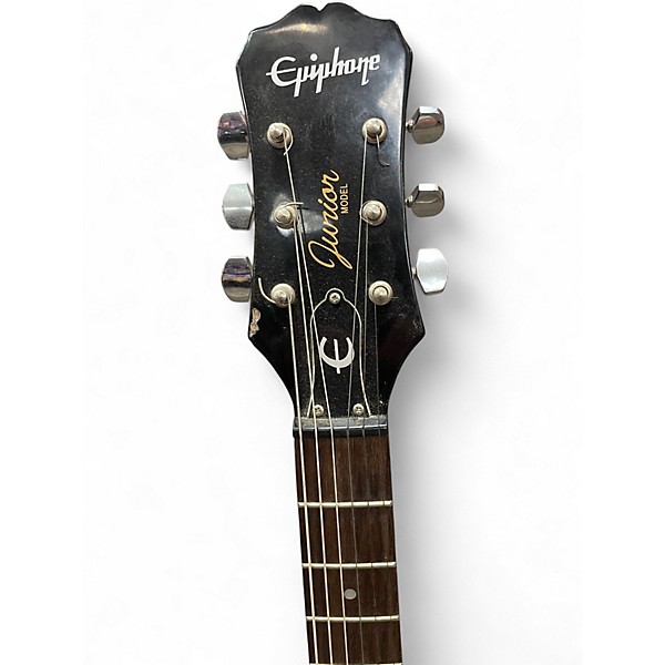 Used Epiphone Les Paul Junior 2 Color Sunburst Solid Body Electric Guitar