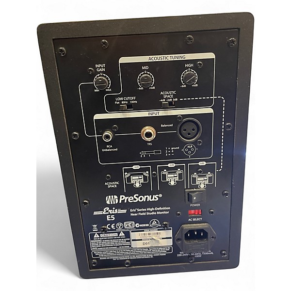 Used PreSonus Eris E5 Pair Powered Monitor