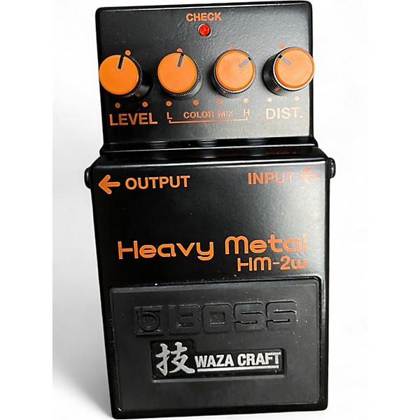 Used BOSS HM-2W Effect Pedal