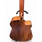 Used Luna htkoa natural Acoustic Electric Guitar
