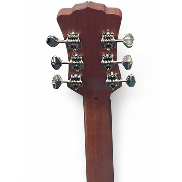 Used Luna htkoa natural Acoustic Electric Guitar