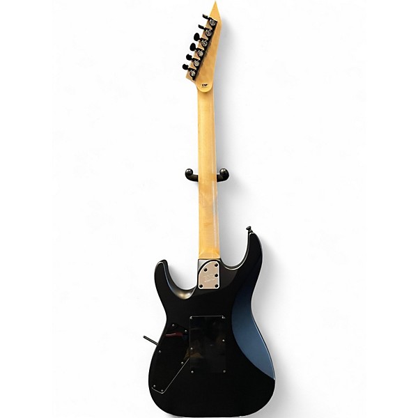 Used 2025 ESP Custom Shop M-II Deluxe Black Satin Solid Body Electric Guitar