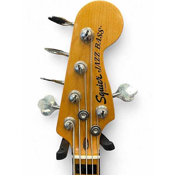 Used Squier Classic Vibe 70s Jazz Bass 5 string Natural Electric Bass Guitar
