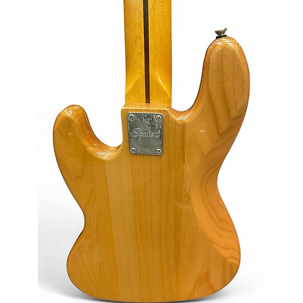 Used Squier Classic Vibe 70s Jazz Bass 5 string Natural Electric Bass Guitar