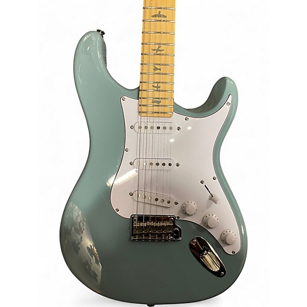 Used PRS SE Silver Sky STONE BLUE Solid Body Electric Guitar