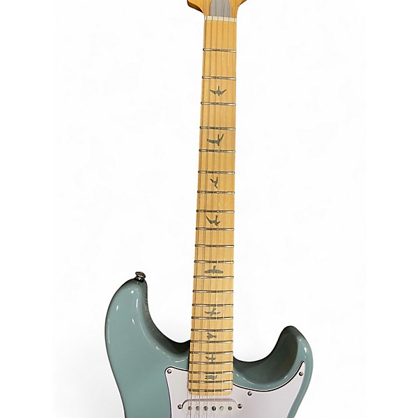 Used PRS SE Silver Sky STONE BLUE Solid Body Electric Guitar