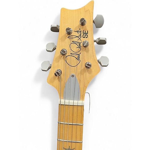 Used PRS SE Silver Sky STONE BLUE Solid Body Electric Guitar