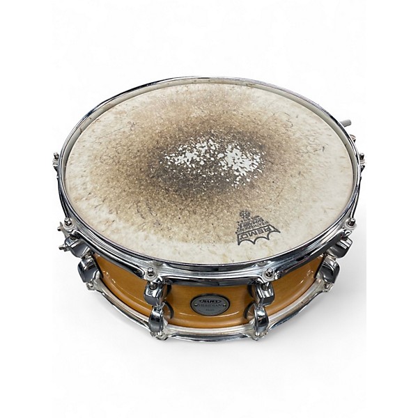 Used Mapex 14in Meridian Maple Snare Natural Drum