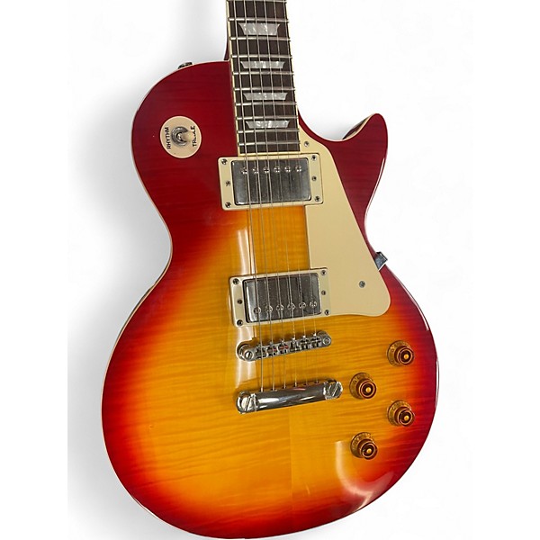 Used Epiphone Les Paul Standard Plus Top Pro Cherry Sunburst Solid Body Electric Guitar