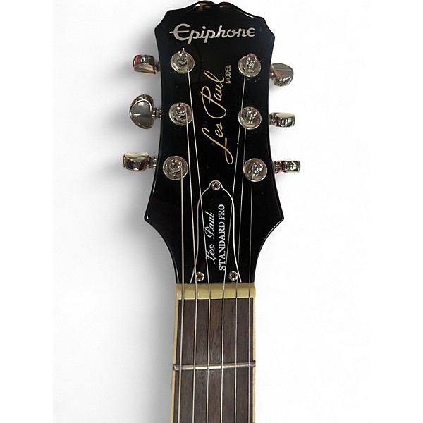 Used Epiphone Les Paul Standard Plus Top Pro Cherry Sunburst Solid Body Electric Guitar