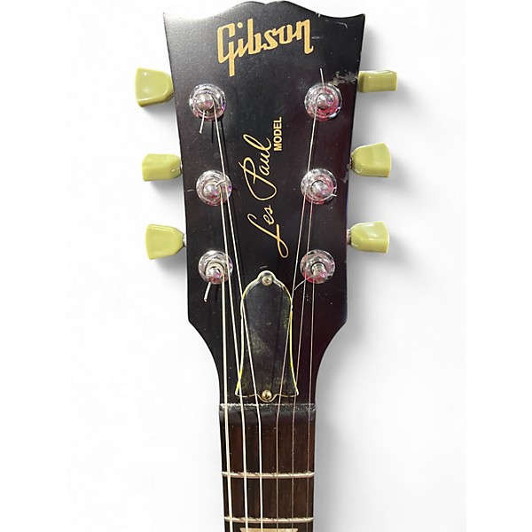 Used Gibson Les Paul Studio Standard Gold Top Gold Solid Body Electric Guitar