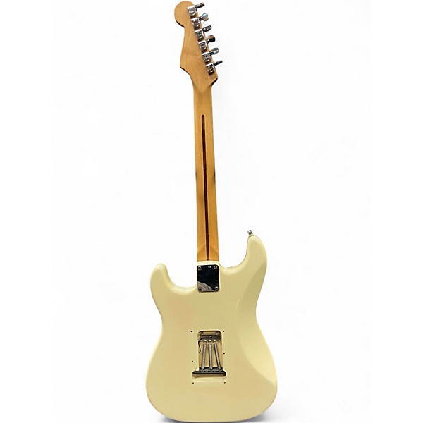 Used Fender Standard Stratocaster Olympic White Solid Body Electric Guitar