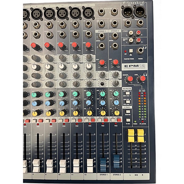 Used Soundcraft EPM12 Unpowered Mixer