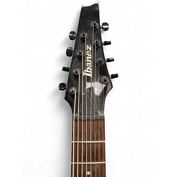 Used Ibanez RG8 8 String White Solid Body Electric Guitar