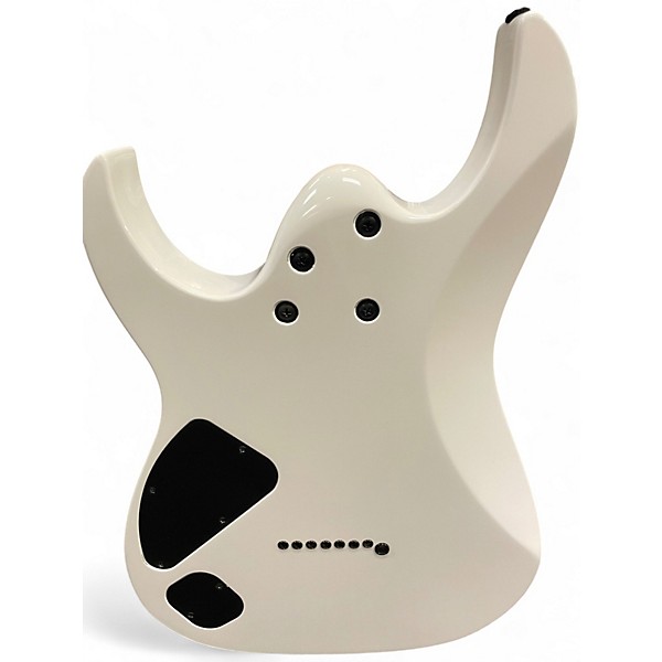 Used Ibanez RG8 8 String White Solid Body Electric Guitar