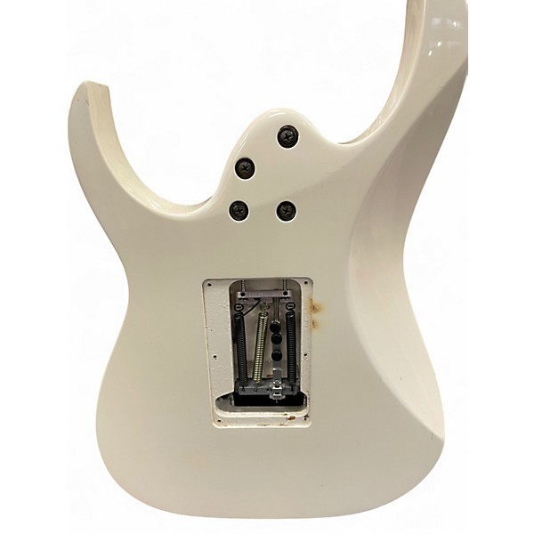 Used Ibanez RG350DX RG Series White Solid Body Electric Guitar