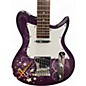 Used Disney by Washburn Hannah Montana Secret Star Purple Solid Body Electric Guitar