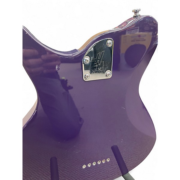 Used Disney by Washburn Hannah Montana Secret Star Purple Solid Body Electric Guitar
