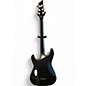 Used Schecter Guitar Research Damien Platinum 6 Black Solid Body Electric Guitar