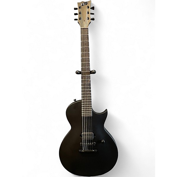 Used Schecter Guitar Research Damien Platinum 6 Black Solid Body Electric Guitar