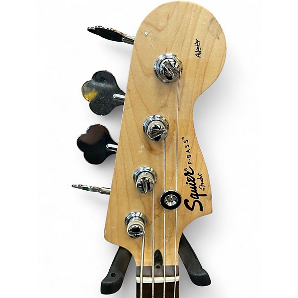 Used Squier Affinity Precision Bass Cherry Electric Bass Guitar