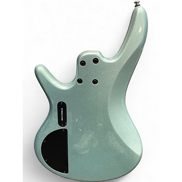 Used Ibanez SRMD200 Seafoam Pearl Electric Bass Guitar