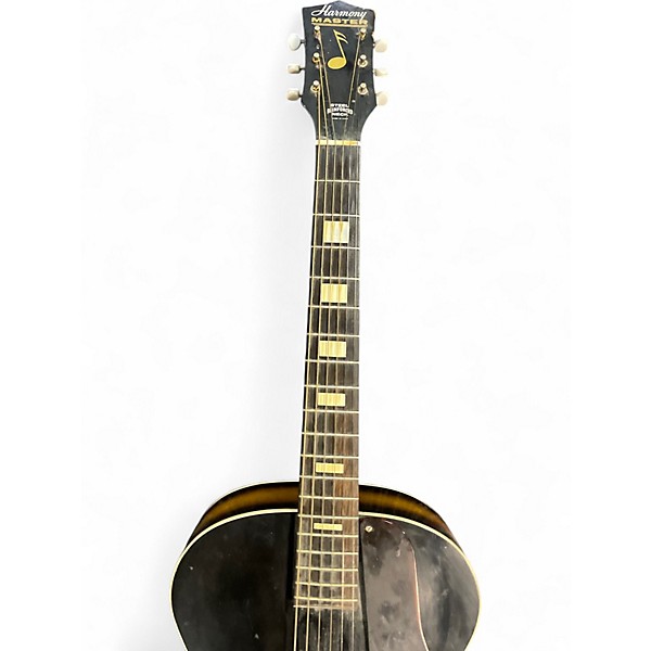Vintage 1971 Harmony Master Archtop Sunburst Acoustic Guitar