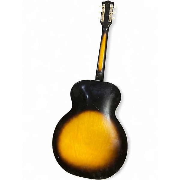 Vintage 1971 Harmony Master Archtop Sunburst Acoustic Guitar