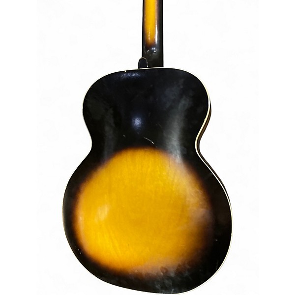 Vintage 1971 Harmony Master Archtop Sunburst Acoustic Guitar