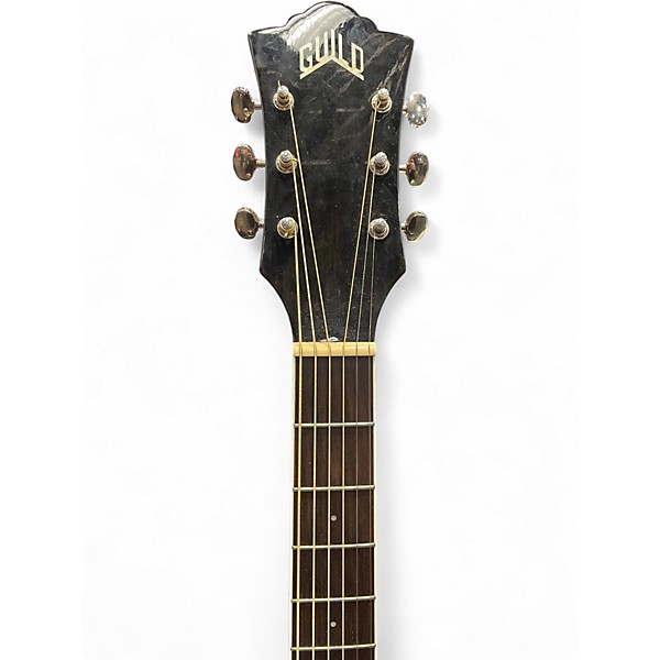 Used Guild D260CE Deluxe Natural Acoustic Electric Guitar