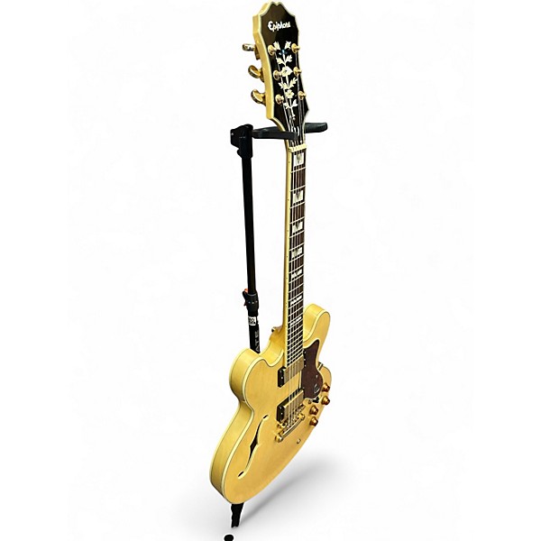 Used Epiphone Sheraton II Natural Hollow Body Electric Guitar