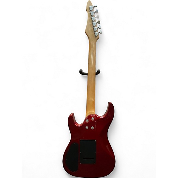 Used Aria Mac-Series Red Solid Body Electric Guitar