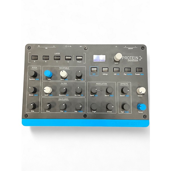 Used Waldorf PROTEIN POLYPHONIC Synthesizer