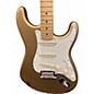 Used Fender Lincoln Brewster Stratocaster Mystic Aztec Gold Solid Body Electric Guitar