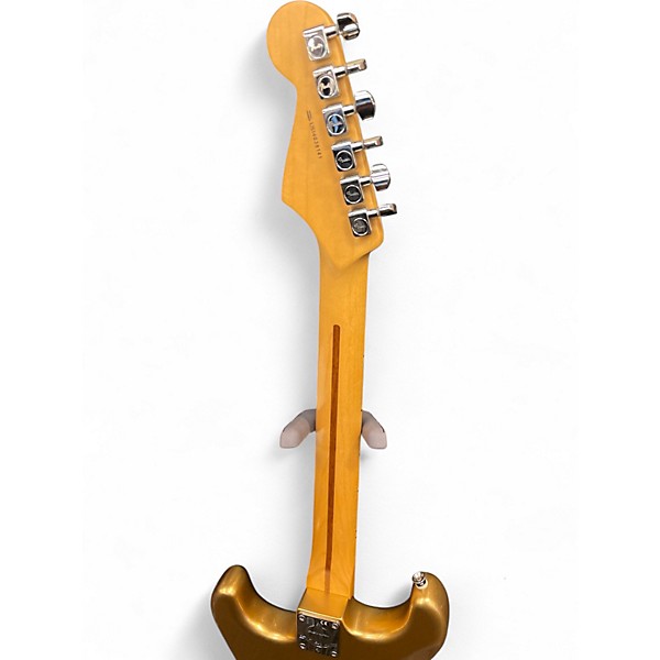 Used Fender Lincoln Brewster Stratocaster Mystic Aztec Gold Solid Body Electric Guitar