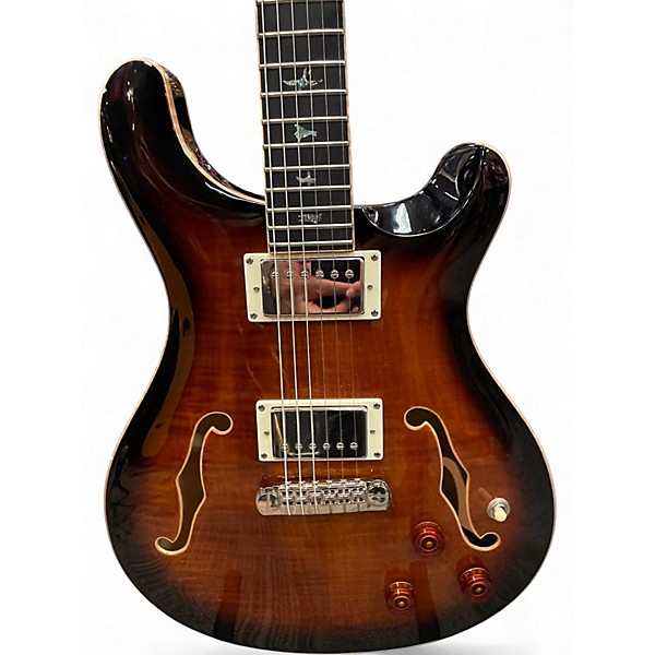 Used PRS Hollowbody II Piezo 2 Color Sunburst Hollow Body Electric Guitar