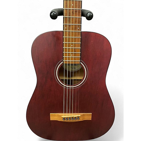 Used Fender FA-15 Red Acoustic Guitar