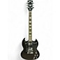 Used Gibson SG Black Solid Body Electric Guitar thumbnail