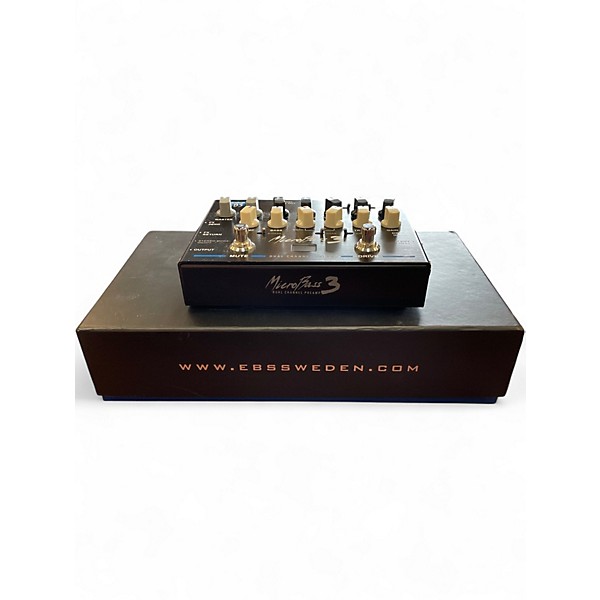 Used EBS Micro Bass 3 Bass Effect Pedal