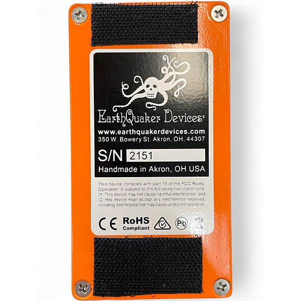 Used EarthQuaker Devices Special Cranker Effect Pedal