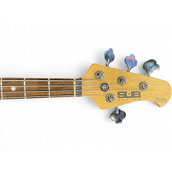 Used Sterling by Music Man Ray4 Black Electric Bass Guitar