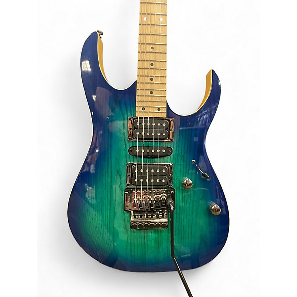 Used Ibanez RG470AHM BLUE MOON BURST Solid Body Electric Guitar