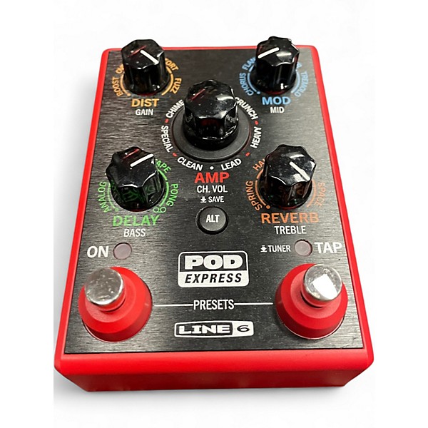 Used Line 6 Pocket Pod Express Amp Modeler Effect Processor