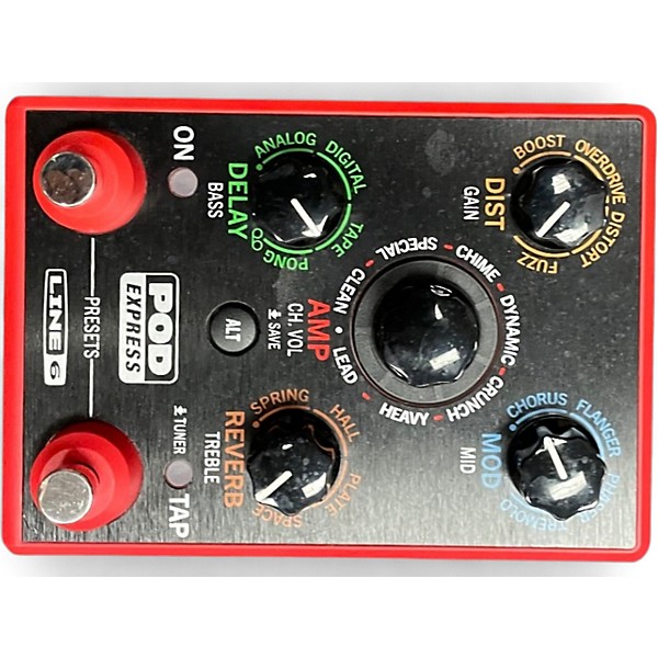 Used Line 6 Pocket Pod Express Amp Modeler Effect Processor