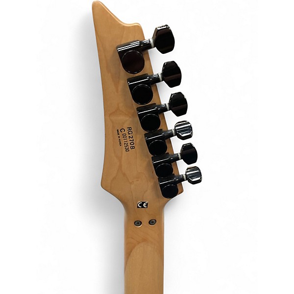 Used Ibanez RG270 Black Solid Body Electric Guitar