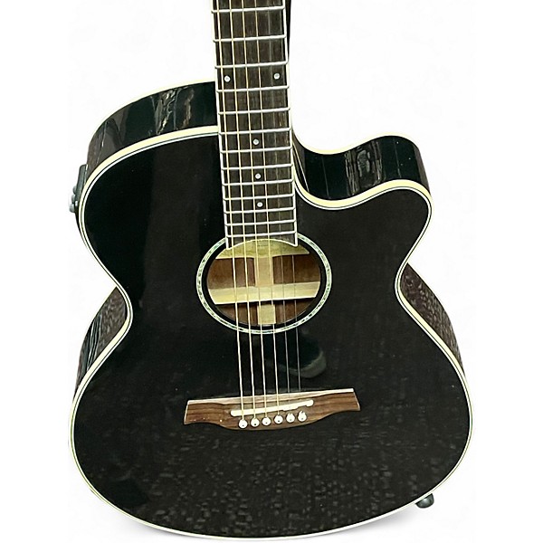 Used Ibanez AEG10II Black Acoustic Electric Guitar