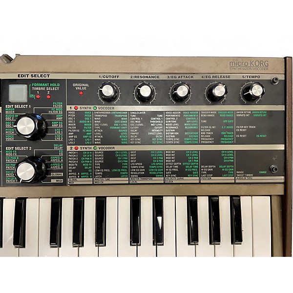 Used KORG Micro Korg 37 Key Synthesizer